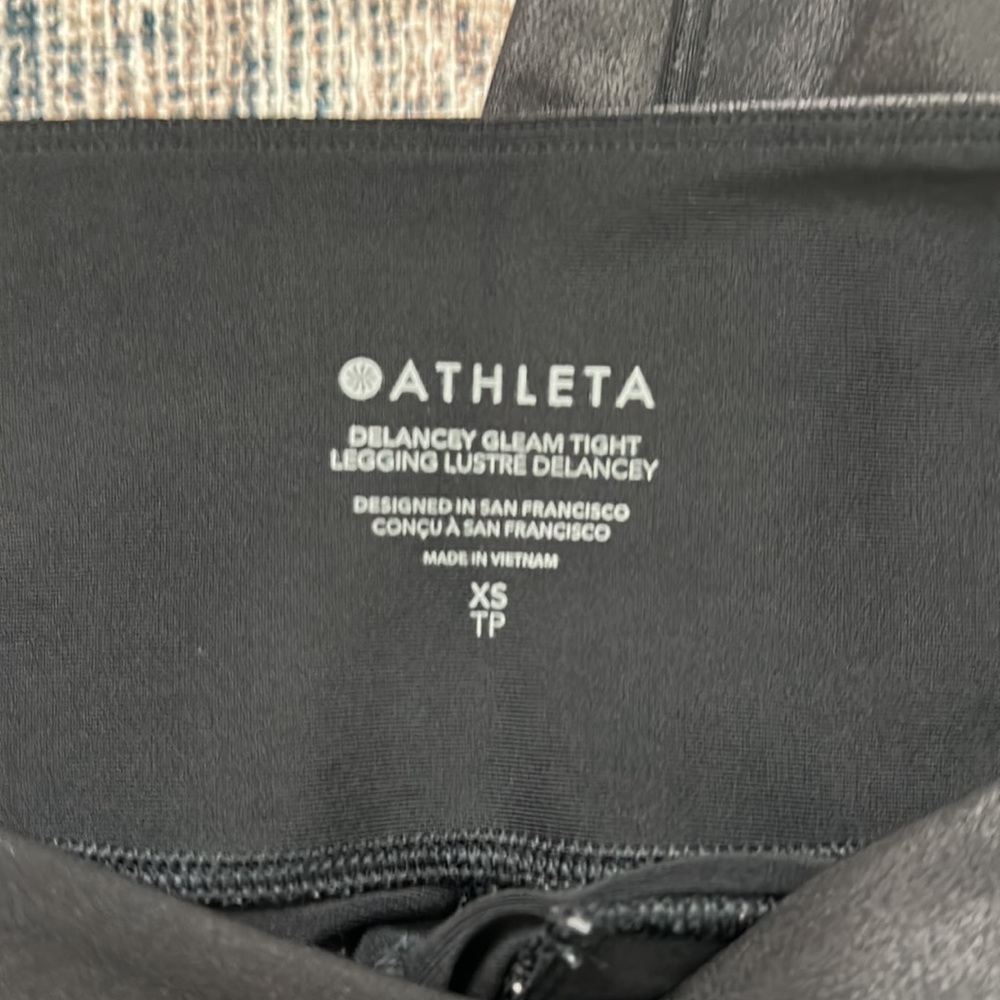 Athleta Delaney Gleam Tights - Picture 3 of 3